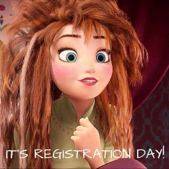 registration day